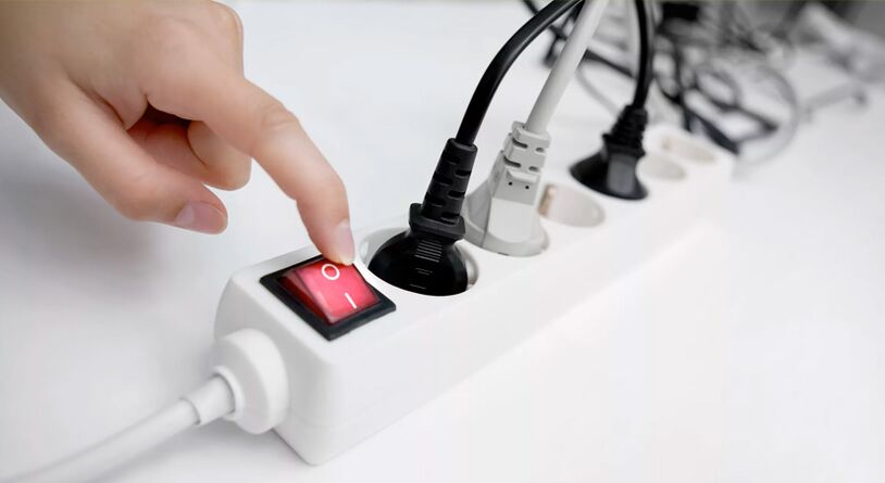 Convert the power to an extension cord